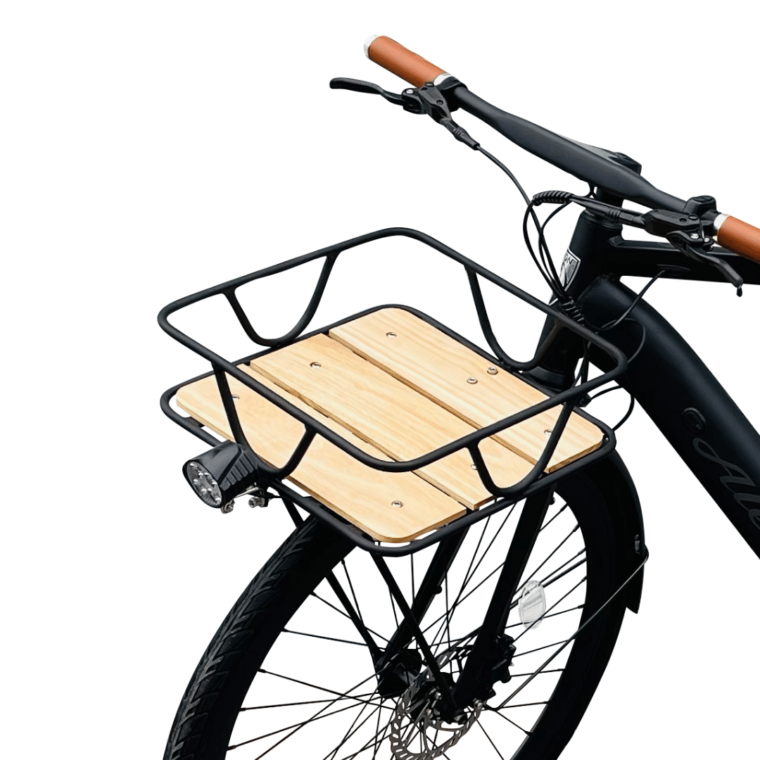 panier avant vélo électrique urbain